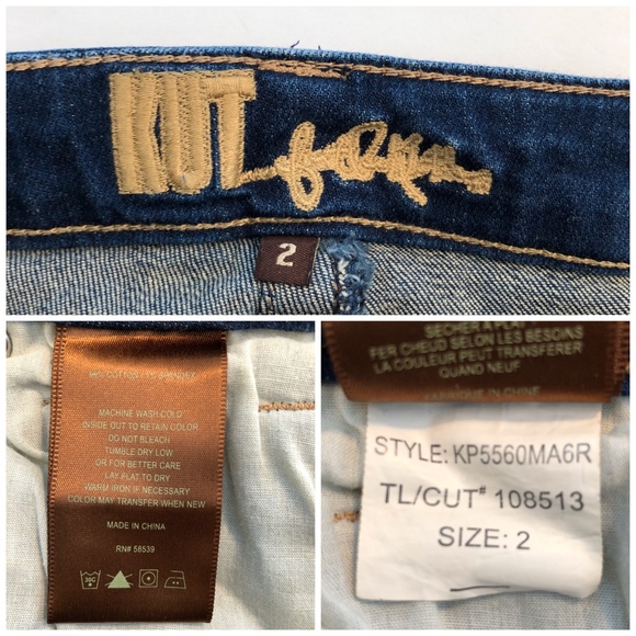 KUT FROM THE KLOTH | "Sammie" Straight Leg Jeans - Picture 7 of 8
